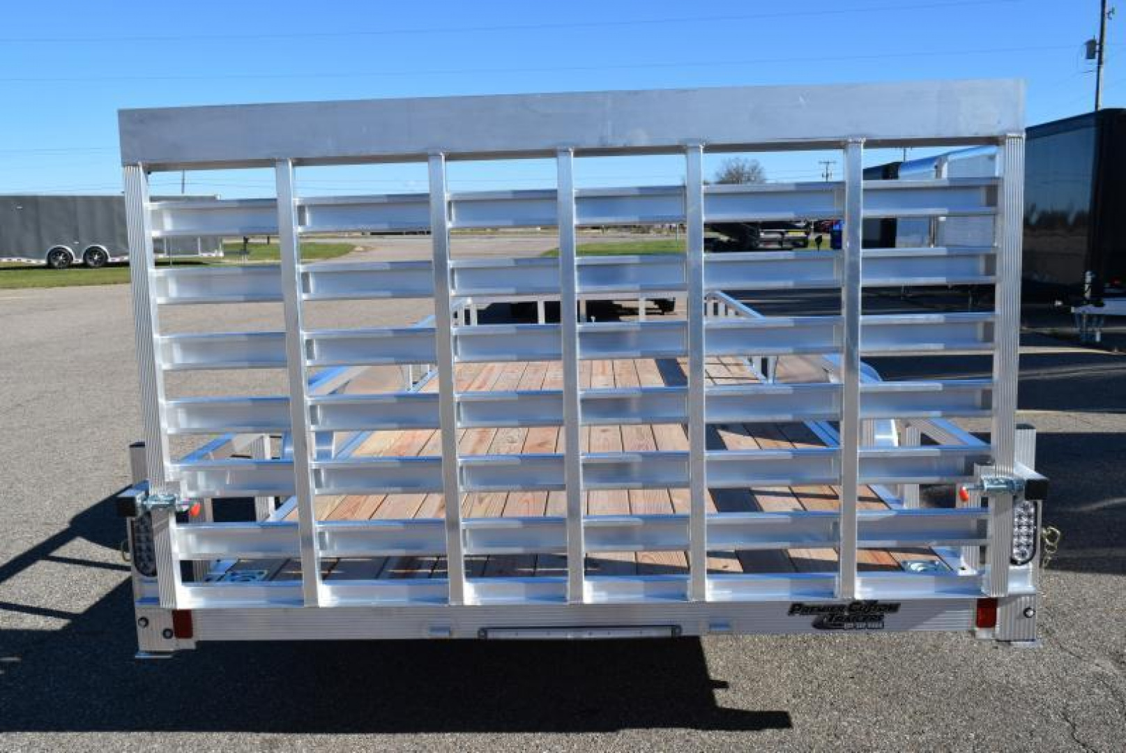 New SPORT HAVEN 7x20 OPEN UTILITY TRAILER W/ HD REAR RAMP GATE