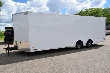 New BRAVO 8.5x24 SCOUT PERFORMANCE ENCLOSED RACE TRAILER