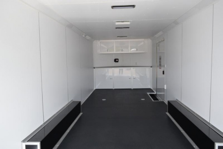 New BRAVO 8.5x24 SCOUT PERFORMANCE ENCLOSED RACE TRAILER