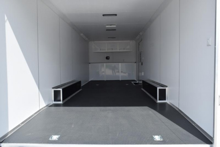 New BRAVO 8.5x24 SCOUT PERFORMANCE ENCLOSED RACE TRAILER