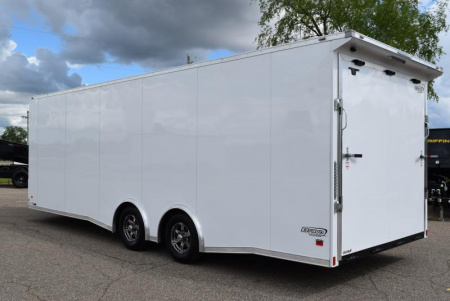 New BRAVO 8.5x24 SCOUT PERFORMANCE ENCLOSED RACE TRAILER