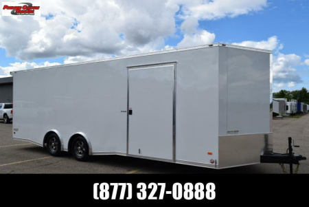 New BRAVO 8.5x24 SCOUT PERFORMANCE ENCLOSED RACE TRAILER