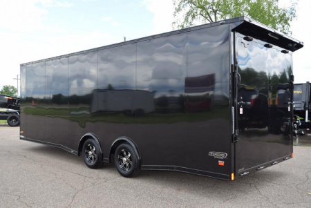 New BRAVO 8.5x24 SCOUT PERFORMANCE ENCLOSED RACE TRAILER *MIDNIGHT EDITION*