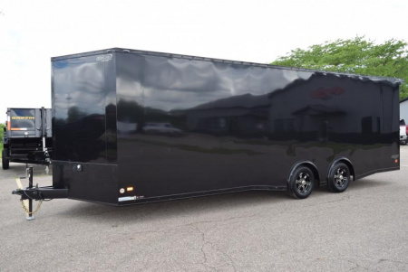 New BRAVO 8.5x24 SCOUT PERFORMANCE ENCLOSED RACE TRAILER *MIDNIGHT EDITION*