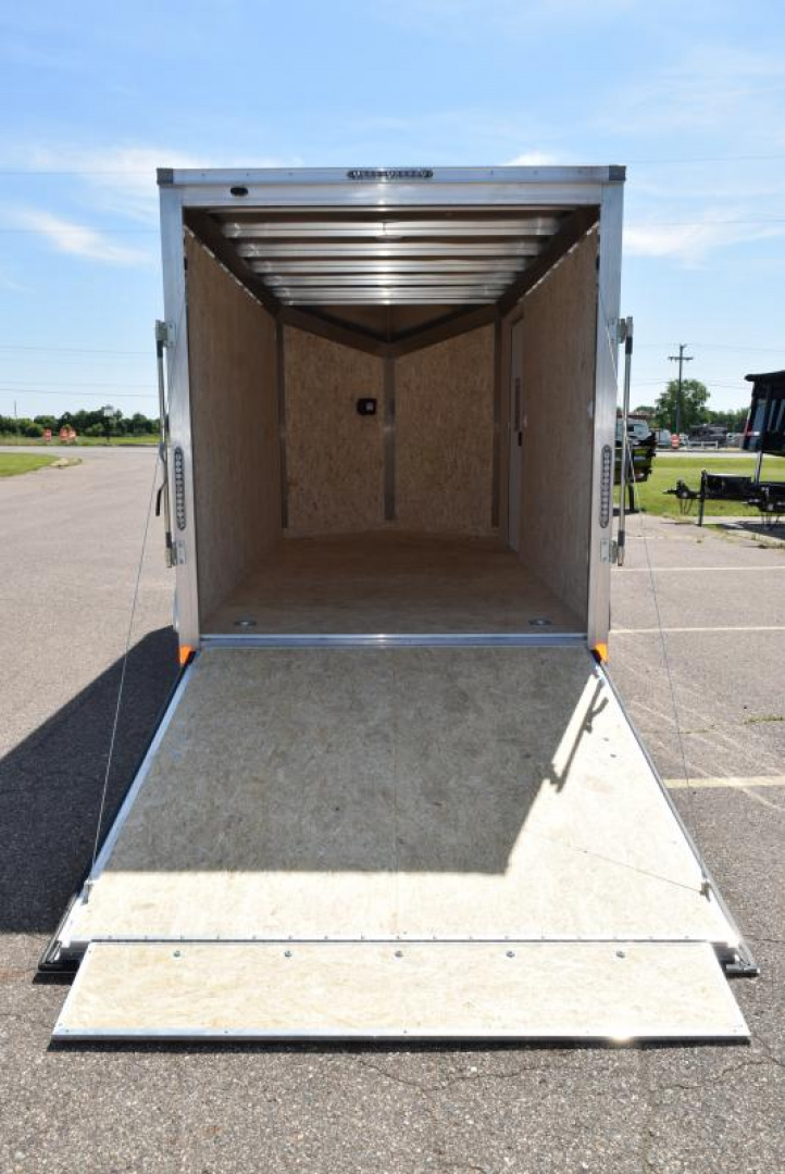 New BRAVO 7x14 SILVER STAR ALUMINUM CARGO TRAILER