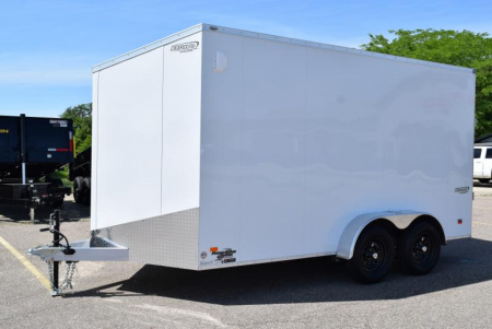 New BRAVO 7x14 SILVER STAR ALUMINUM CARGO TRAILER