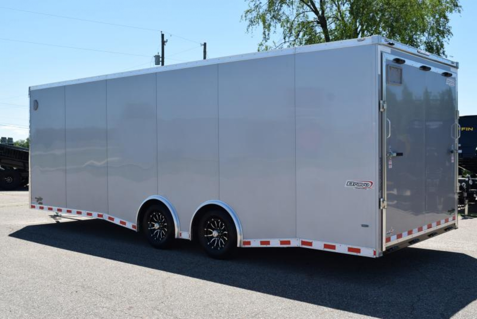 New BRAVO STAR 8.5x24 ENCLOSED CAR HAULER