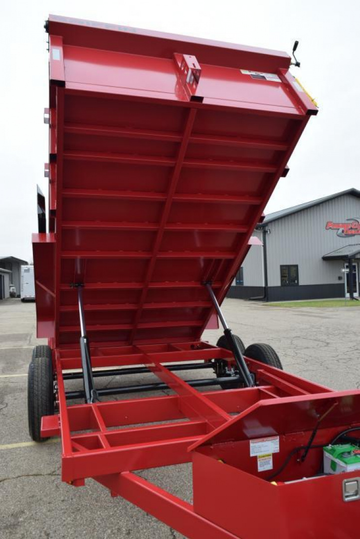 New GRIFFIN 7 x 14 14K LOW PRO DUMP TRAILER