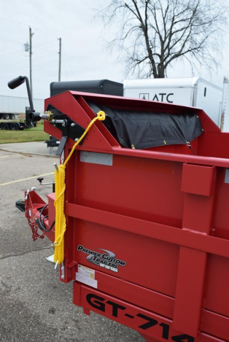 New GRIFFIN 7 x 14 14K LOW PRO DUMP TRAILER