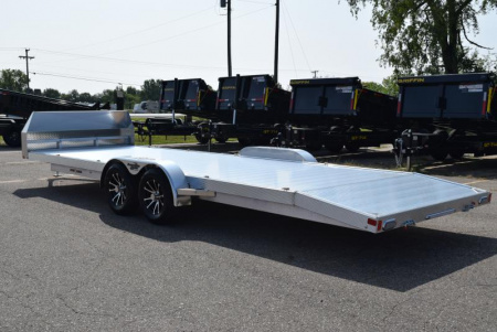 New SPORT HAVEN 24' PREMIUM SERIES ALUMINUM OPEN CAR HAULER - 7K GVWR