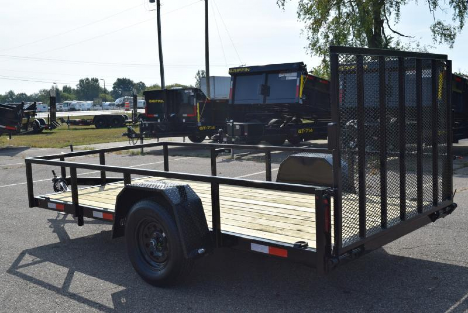 New BND 6x12 TUBE FRAME UTILITY TRAILER