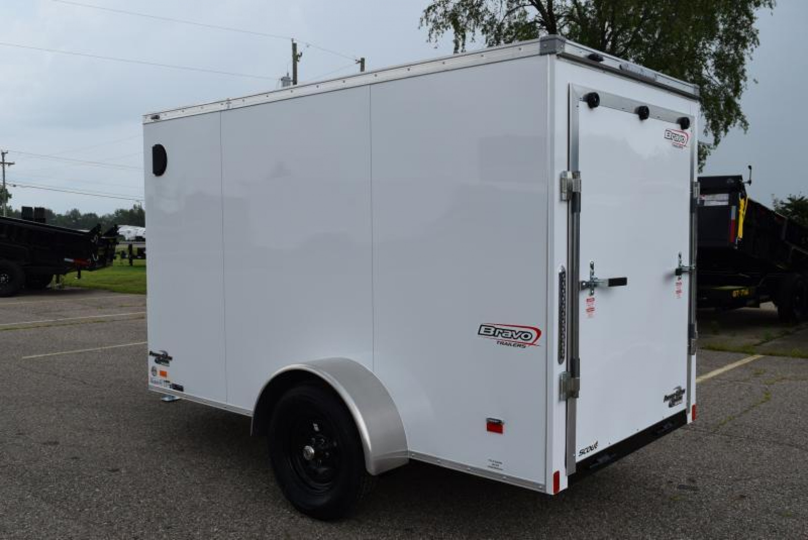 New BRAVO 5x10 SCOUT ENCLOSED CARGO TRAILER