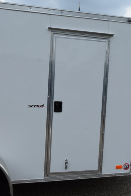 New BRAVO 5x10 SCOUT ENCLOSED CARGO TRAILER