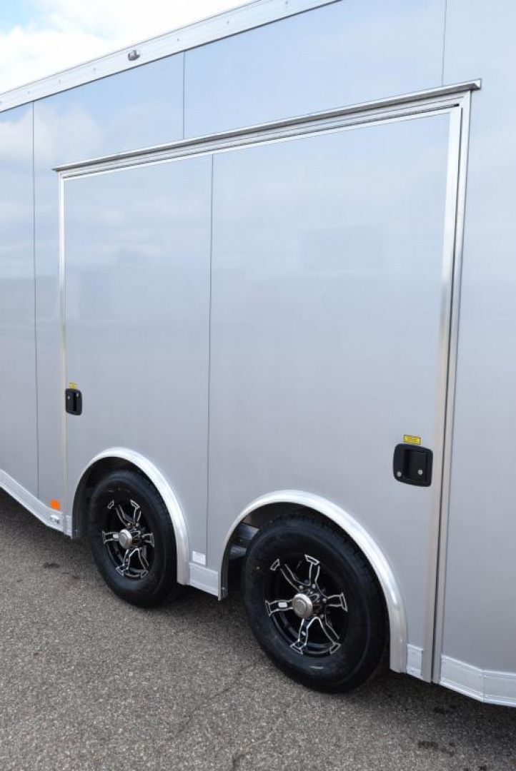 New ATC 8.5x24' ROM 450 CAR HAULER *PLUS PACKAGE* w/ PREMIUM ESCAPE DOOR