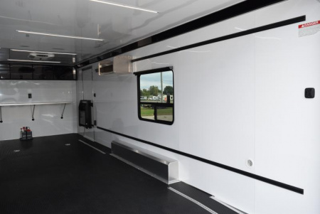 New ATC 8.5x24' ROM 450 CAR HAULER *PLUS PACKAGE* w/ PREMIUM ESCAPE DOOR