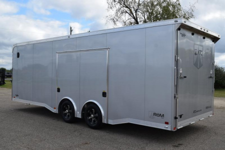 New ATC 8.5x24' ROM 450 CAR HAULER *PLUS PACKAGE* w/ PREMIUM ESCAPE DOOR