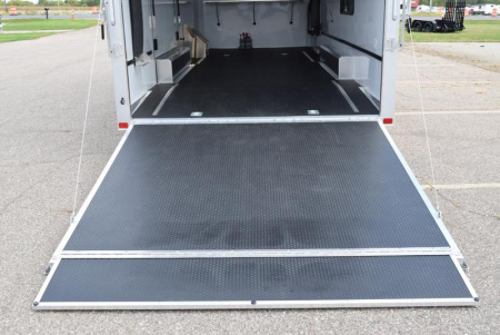 New ATC 8.5x24' ROM 450 CAR HAULER *PLUS PACKAGE* w/ PREMIUM ESCAPE DOOR