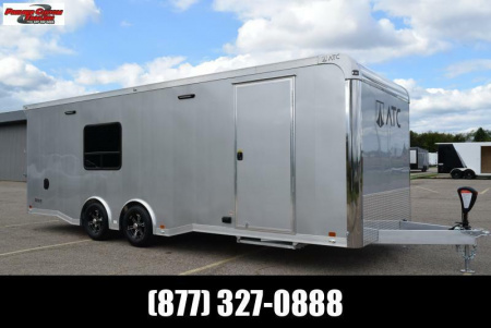 New ATC 8.5x24' ROM 450 CAR HAULER *PLUS PACKAGE* w/ PREMIUM ESCAPE DOOR