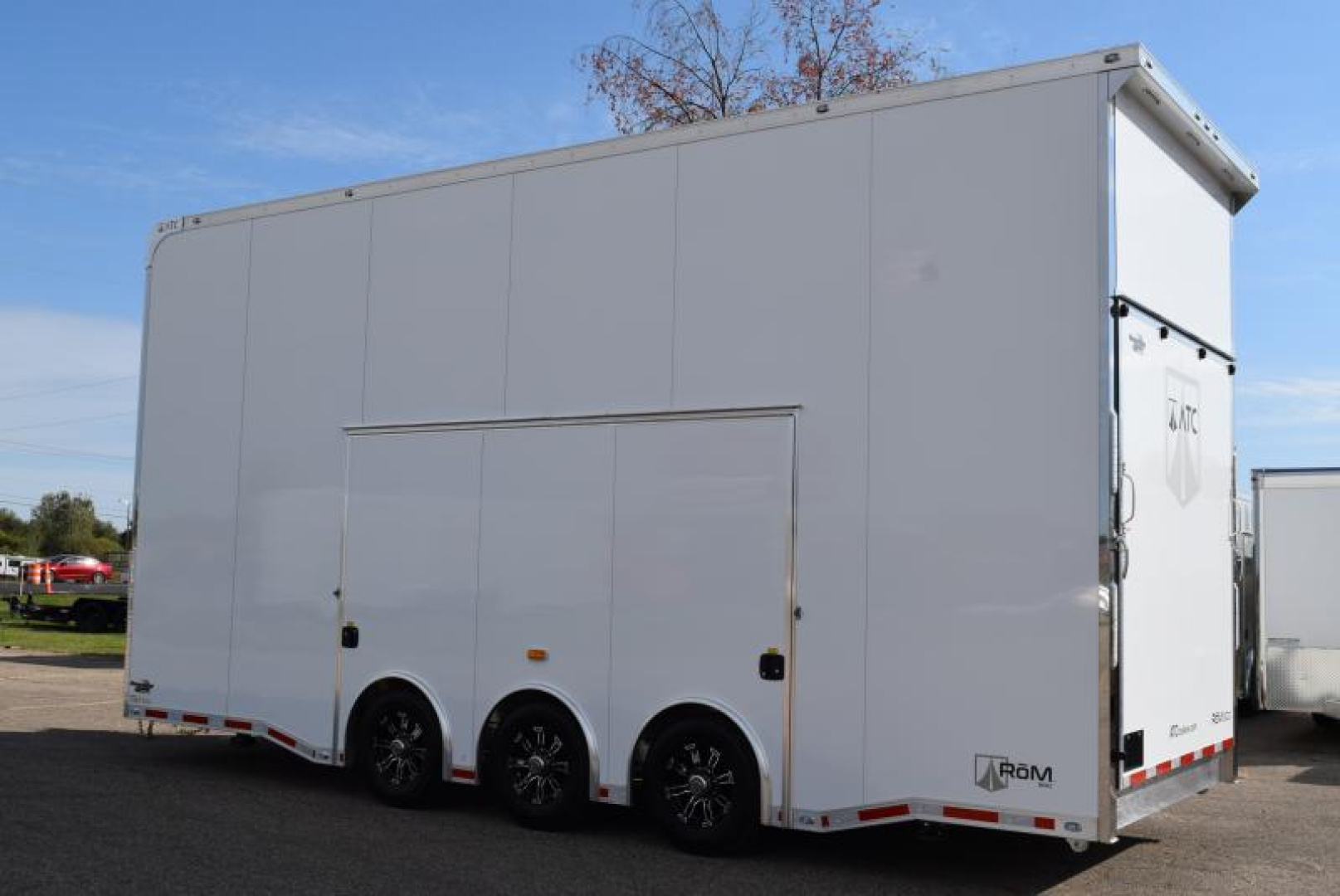 New ATC 8.5x24' ROM 800 STACKER RACE HAULER
