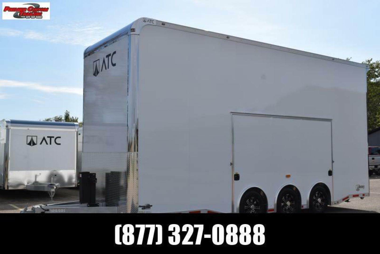 New ATC 8.5x24' ROM 800 STACKER RACE HAULER