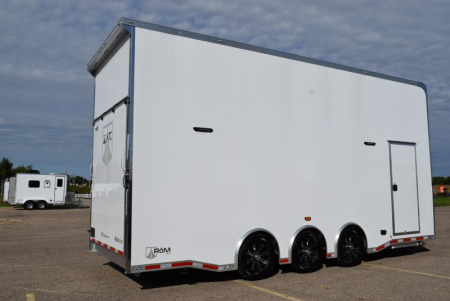 New ATC 8.5x24' ROM 800 STACKER RACE HAULER