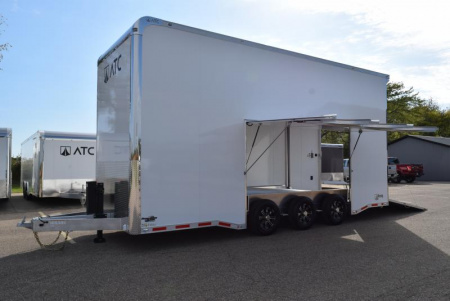 New ATC 8.5x24' ROM 800 STACKER RACE HAULER