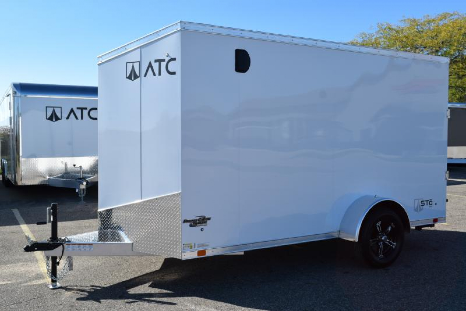 New ATC 6x12 STO 300 ALUMINUM CARGO TRAILER