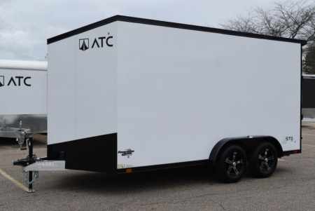 New ATC 7.5x14 STO 450 ALUMINUM CARGO TRAILER w/ PREMIER OFF-ROAD MOTORCYCLE PACKAGE