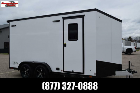 New ATC 7.5x14 STO 450 ALUMINUM CARGO TRAILER w/ PREMIER OFF-ROAD MOTORCYCLE PACKAGE