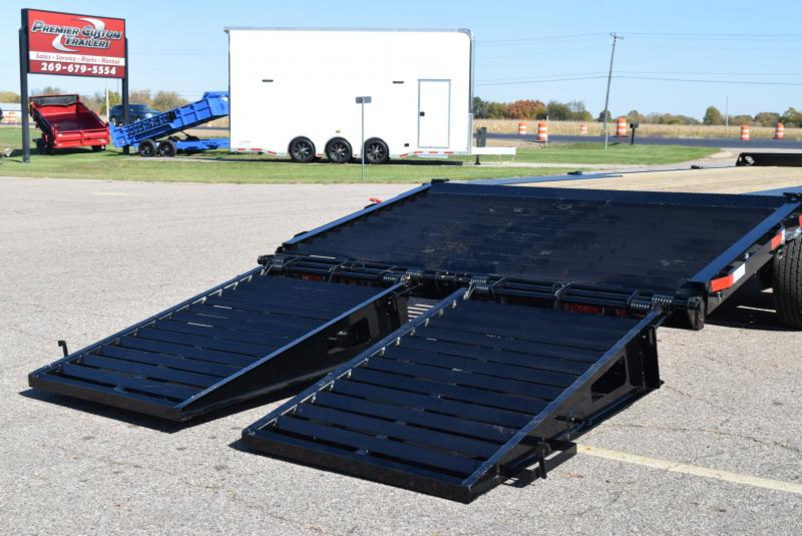 New BND 20'+5' DECKOVER 16K HEAVY DUTY EQUIPMENT TRAILER
