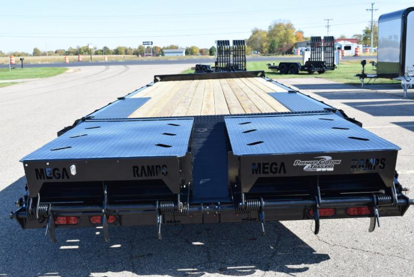 New BND 20'+5' DECKOVER 16K HEAVY DUTY EQUIPMENT TRAILER
