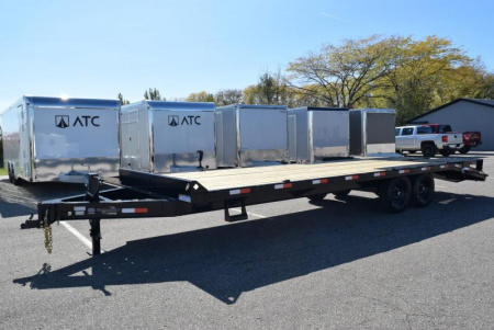 New BND 20'+5' DECKOVER 16K HEAVY DUTY EQUIPMENT TRAILER