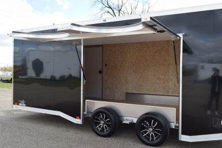 New ATC 8.5x20' ROM 400 CAR HAULER w/ PREMIUM ESCAPE DOOR