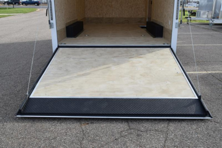 New BRAVO STAR 8.5x16 GREENPRO ENCLOSED LANDSCAPE CARGO TRAILER w/ POLYCOR EXTERIOR