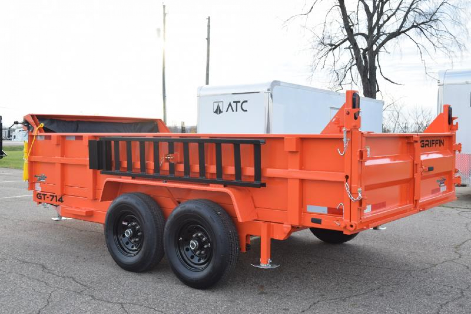 New GRIFFIN 7 x 14 14K LOW PRO DUMP TRAILER