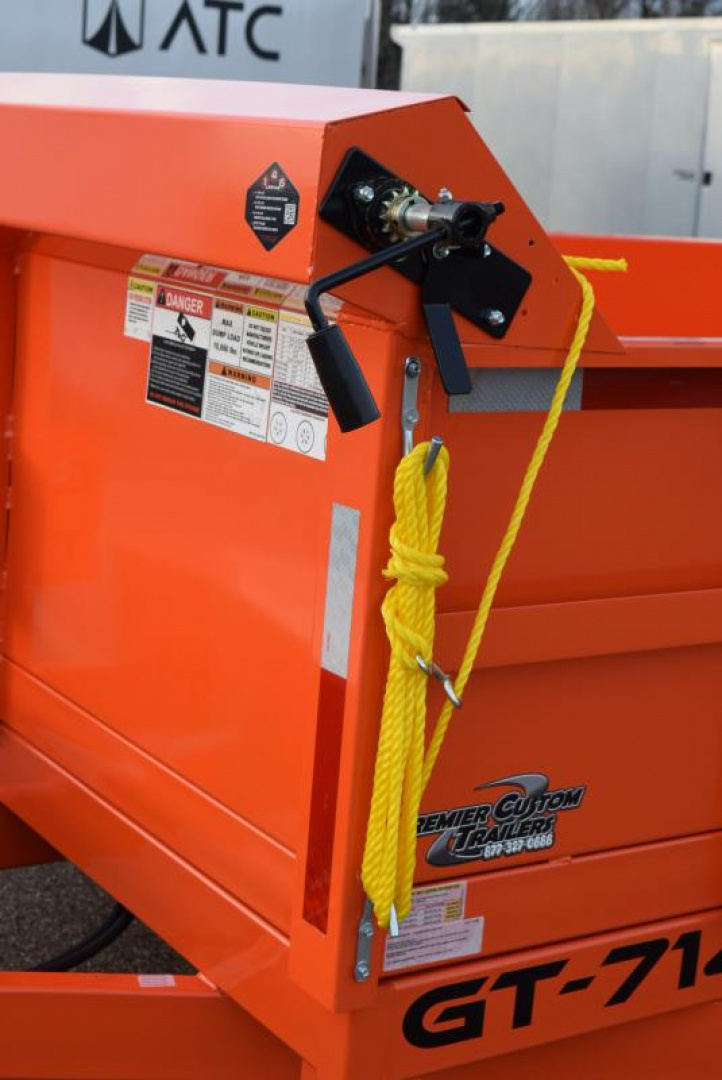 New GRIFFIN 7 x 14 14K LOW PRO DUMP TRAILER