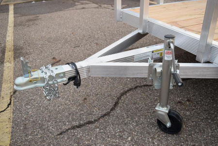 New SPORT HAVEN 5x10 OPEN UTILITY TRAILER w/ BI-FOLD RAMP GATE