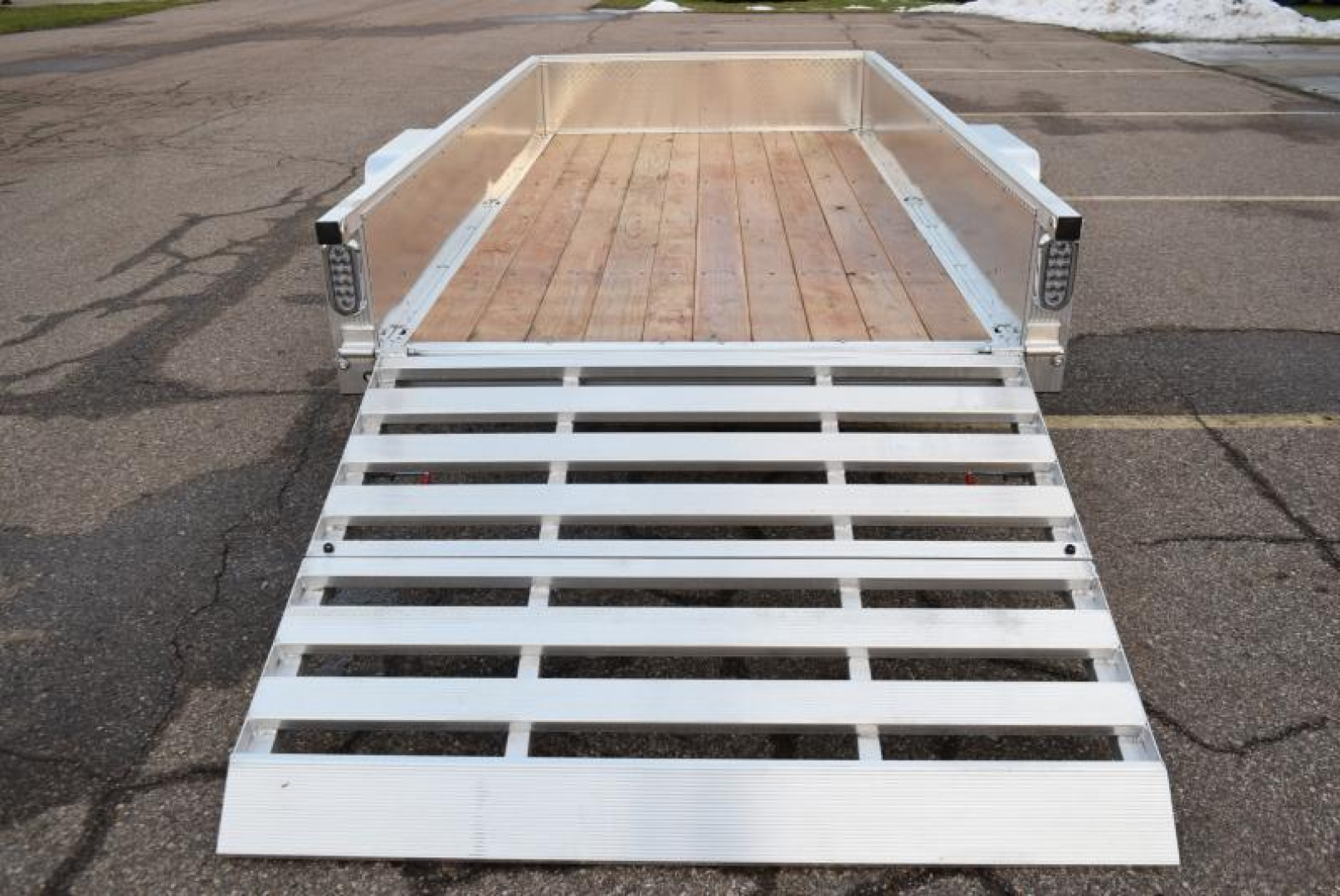 New SPORT HAVEN 5x10 OPEN UTILITY TRAILER w/ BI-FOLD RAMP GATE & ATP SIDES
