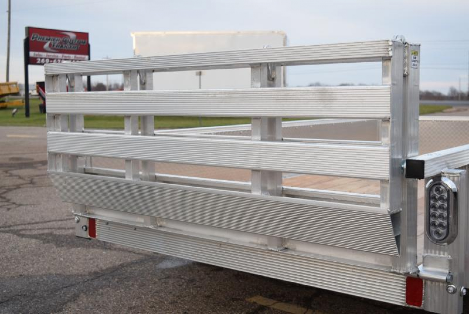 New SPORT HAVEN 5x10 OPEN UTILITY TRAILER w/ BI-FOLD RAMP GATE & ATP SIDES