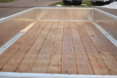 New SPORT HAVEN 5x10 OPEN UTILITY TRAILER w/ BI-FOLD RAMP GATE & ATP SIDES