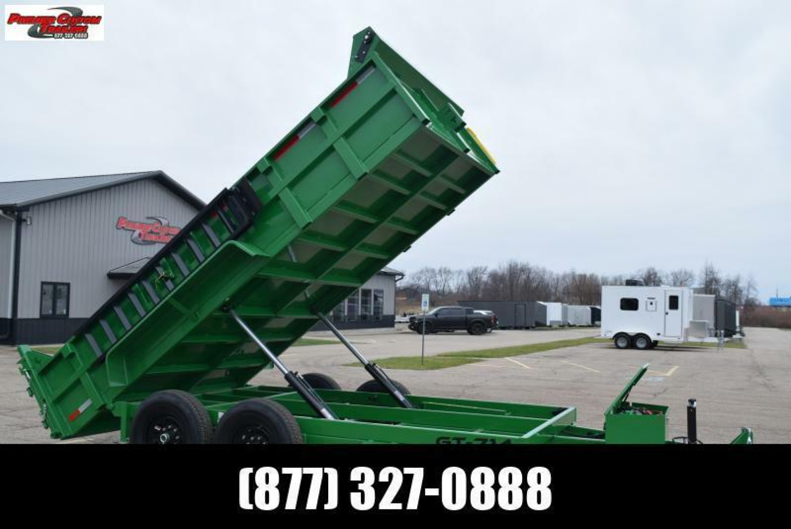 New GRIFFIN 7 x 14 14K LOW PRO DUMP TRAILER