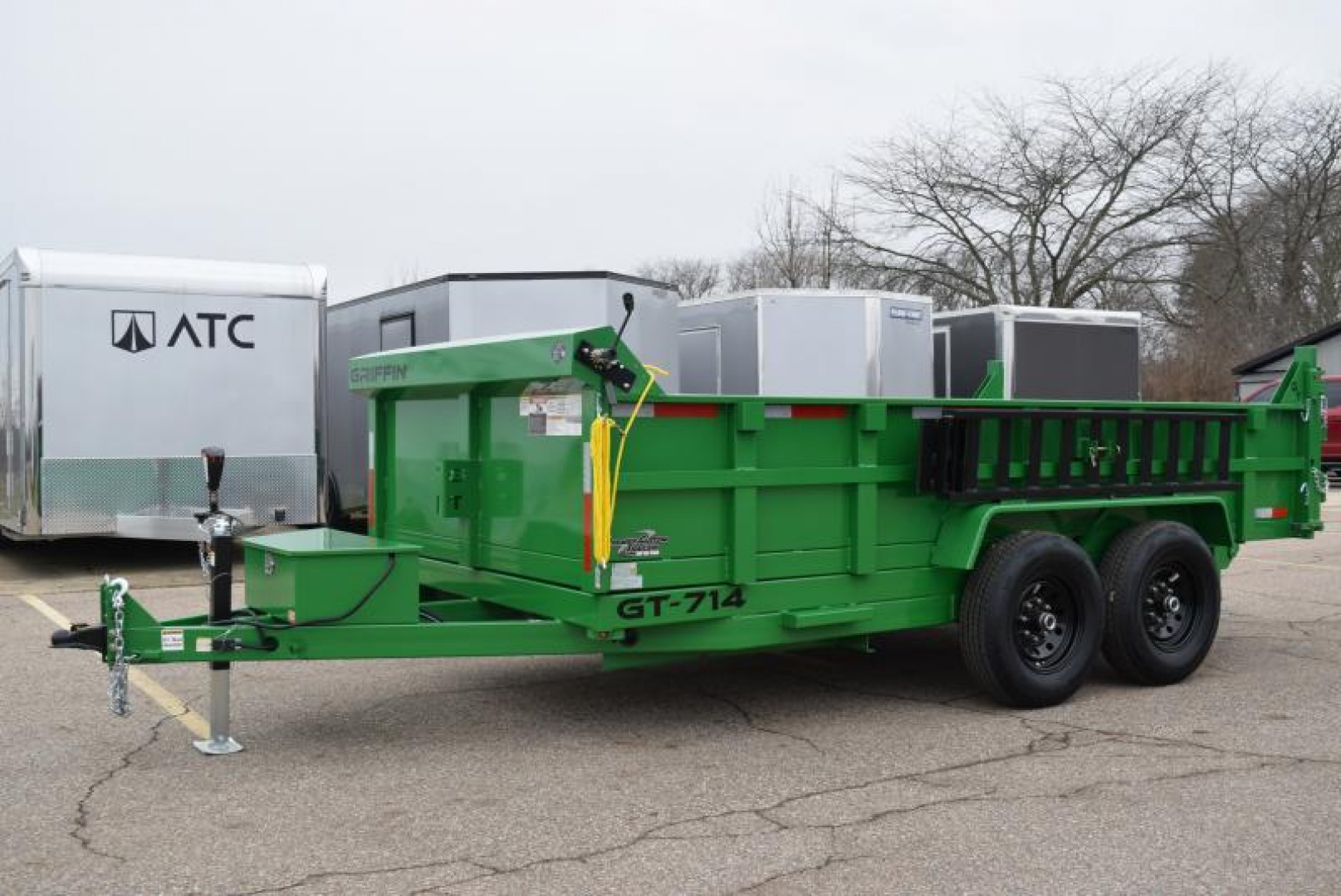 New GRIFFIN 7 x 14 14K LOW PRO DUMP TRAILER