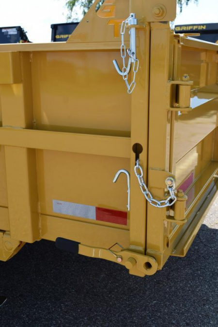 New GRIFFIN 7 x 14 14K LOW PRO DUMP TRAILER