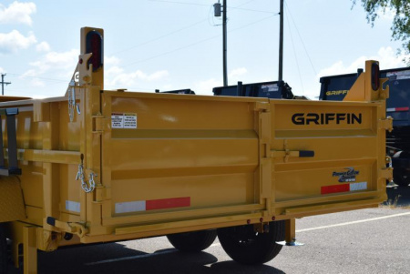 New GRIFFIN 7 x 14 14K LOW PRO DUMP TRAILER