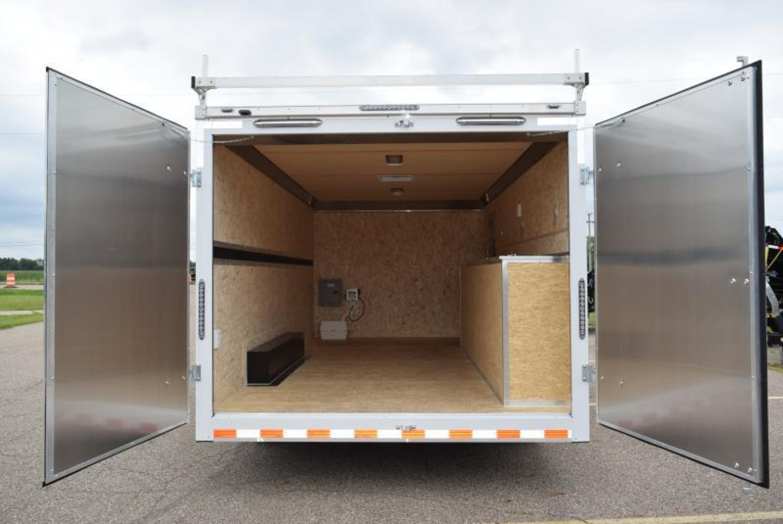 New BRAVO STAR 8.5x16 PRO SERIES CONTRACTOR TRAILER w/ REAR DOUBLE DOORS