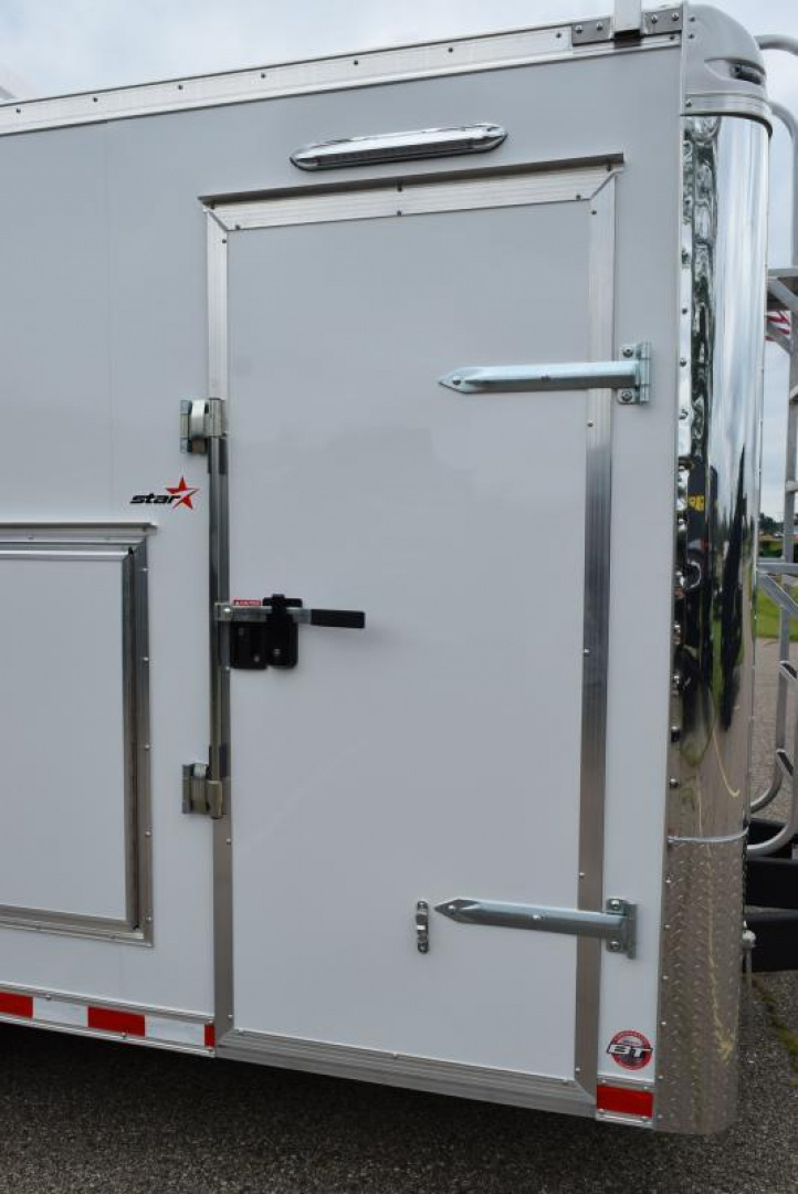 New BRAVO STAR 8.5x16 PRO SERIES CONTRACTOR TRAILER w/ REAR DOUBLE DOORS