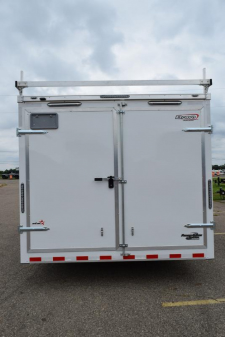 New BRAVO STAR 8.5x16 PRO SERIES CONTRACTOR TRAILER w/ REAR DOUBLE DOORS