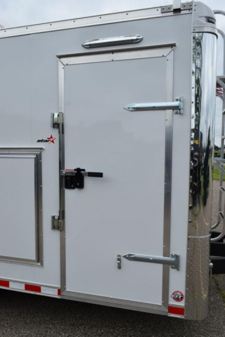 New BRAVO STAR 8.5x16 PRO SERIES CONTRACTOR TRAILER w/ REAR DOUBLE DOORS