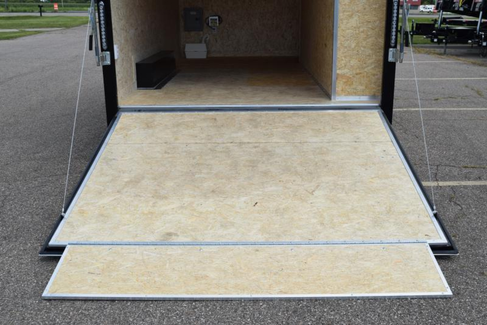 New BRAVO STAR 8.5x16 PRO SERIES CONTRACTOR TRAILER w/ REAR RAMP DOOR