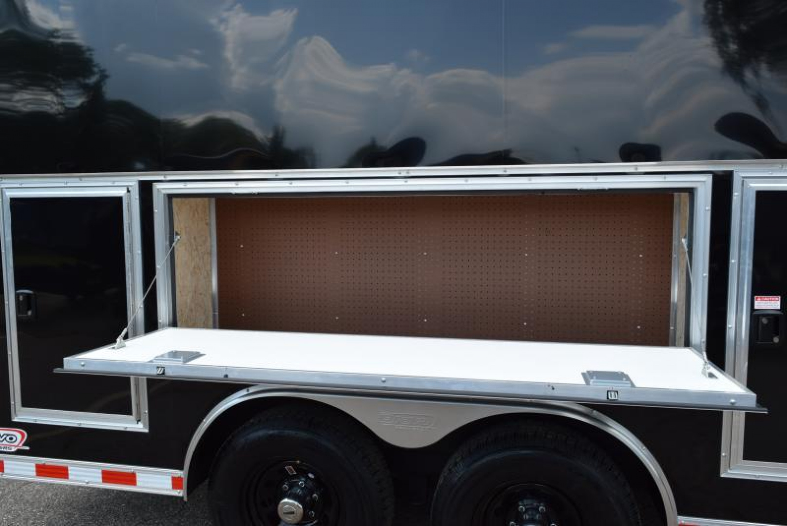 New BRAVO STAR 8.5x16 PRO SERIES CONTRACTOR TRAILER w/ REAR RAMP DOOR